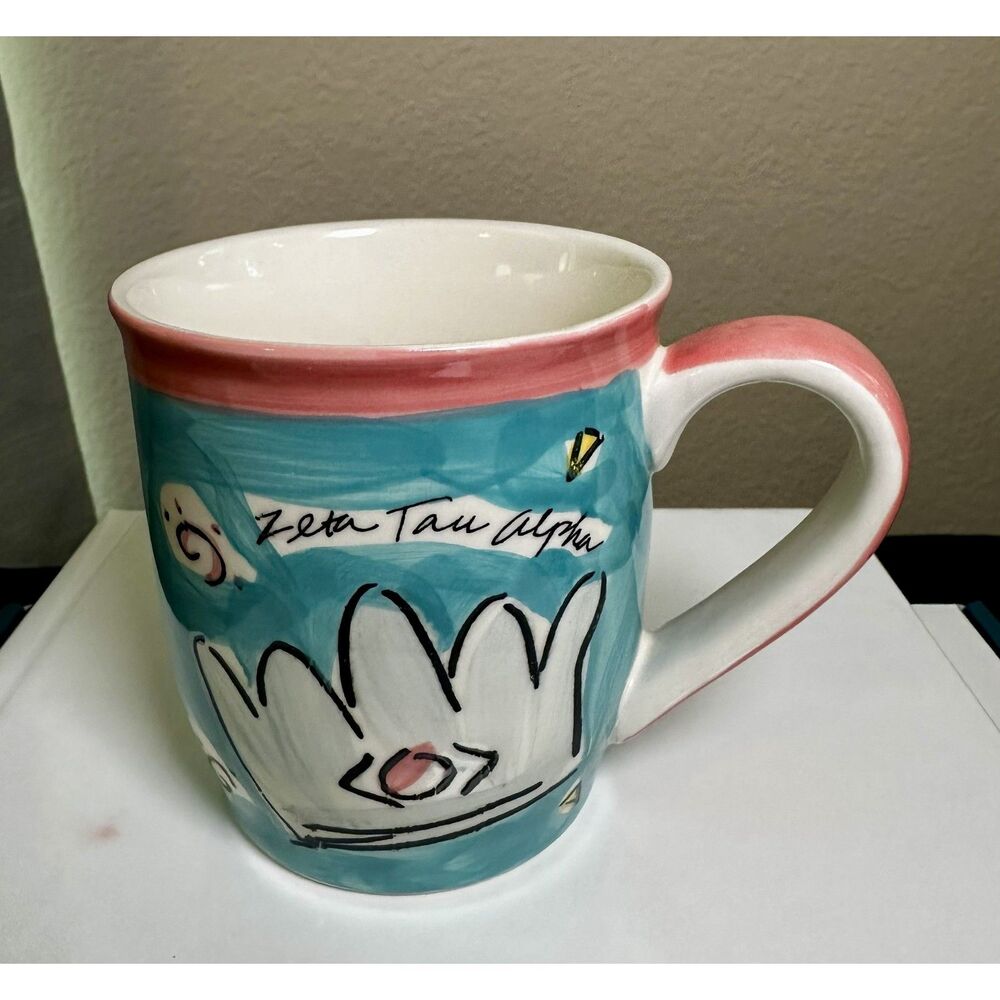 Zeta Tau Alpha Sorority Mug — Alexandra & Company - Picture 3 of 3